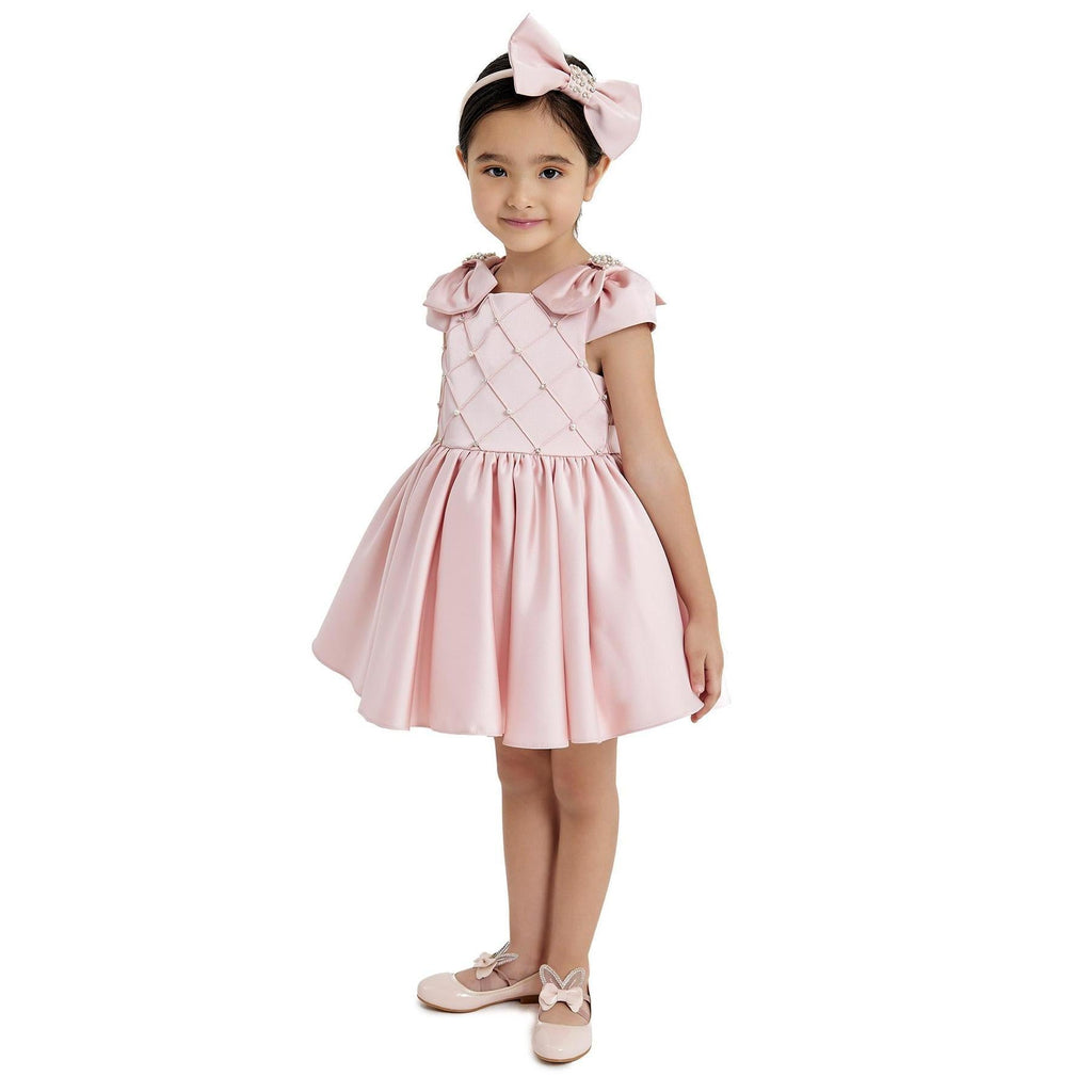 Robe courte en Satin